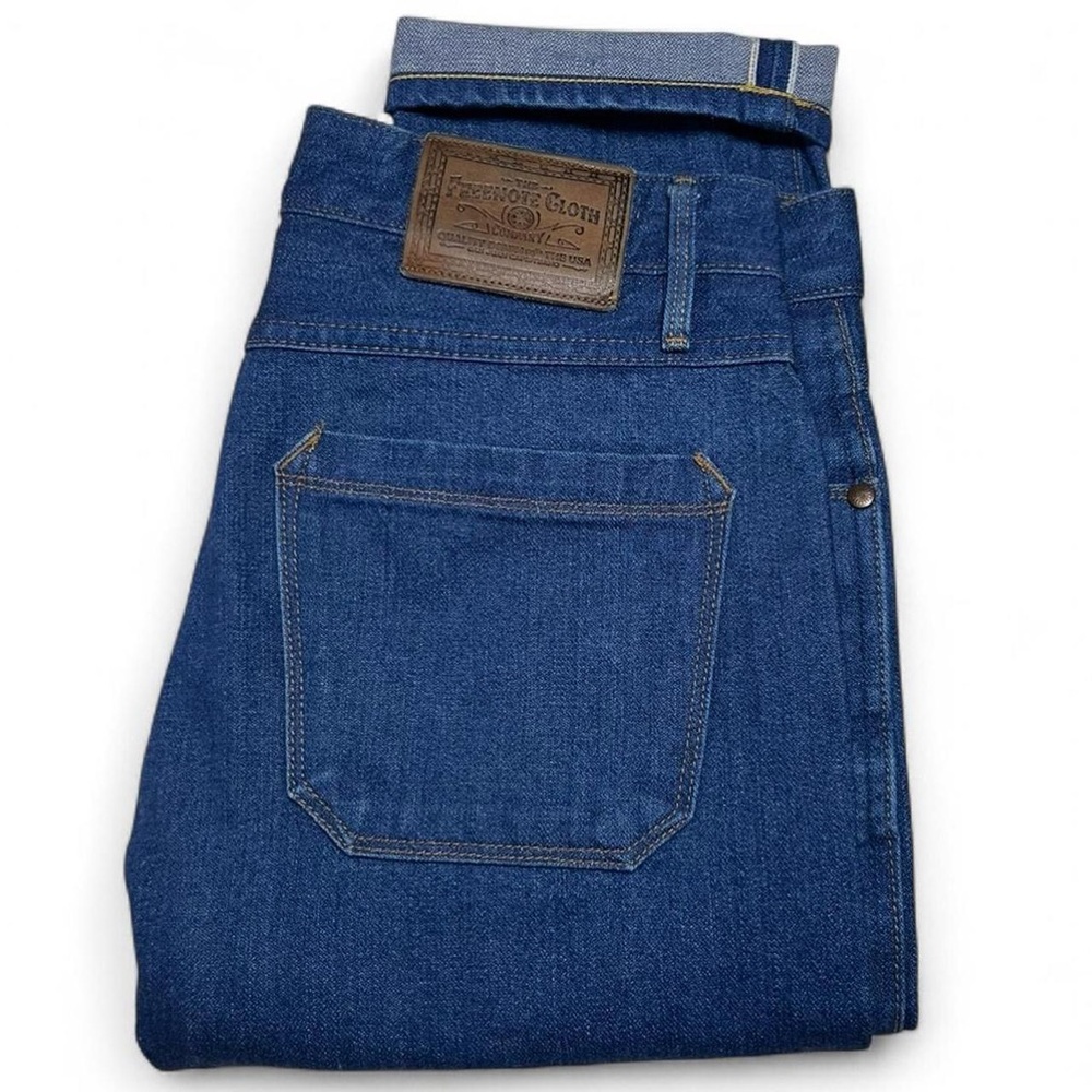 Freenote Cloth Rios Japanese Selvedge Blue Jeans W32 L30